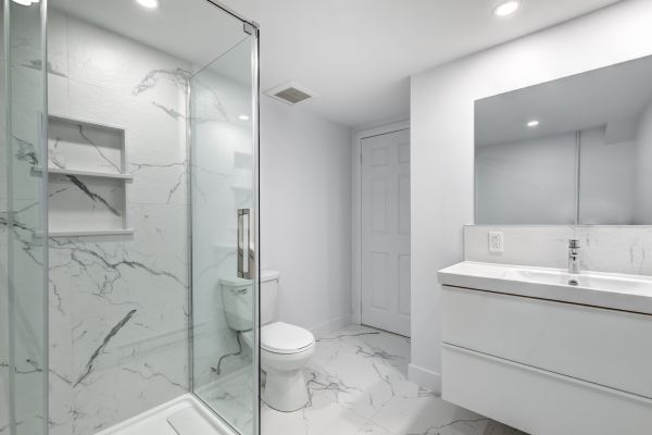 Basement Bathroom Installation in Indianapolis